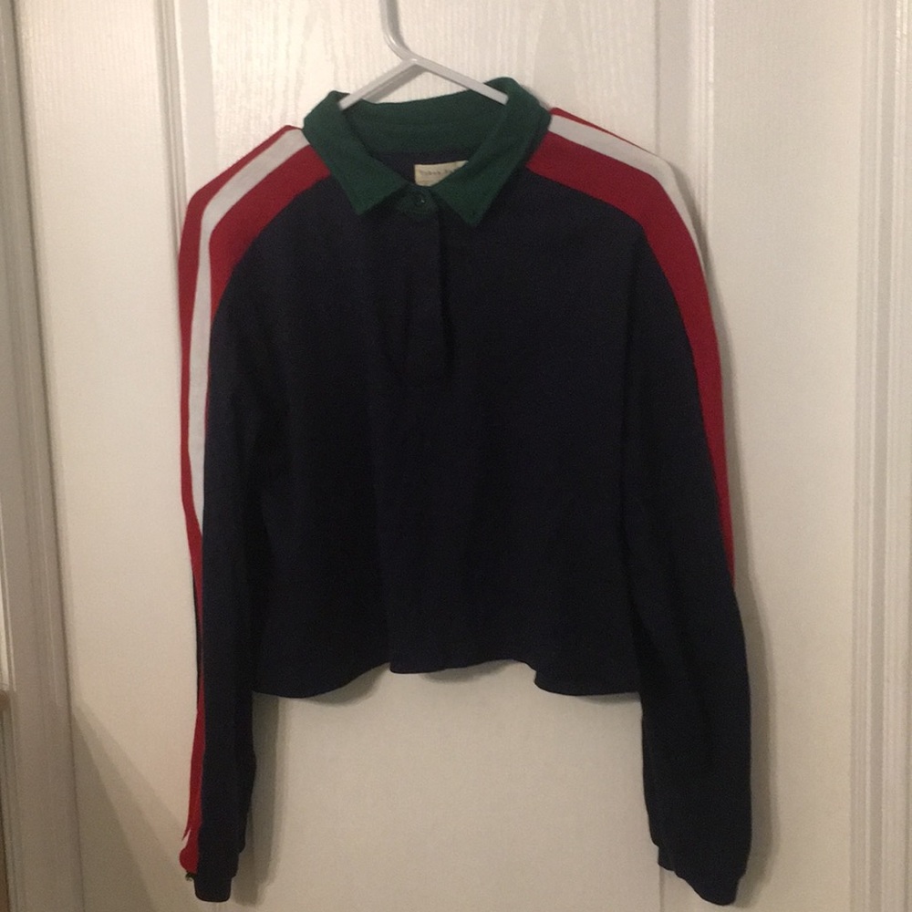 vintage cropped polo